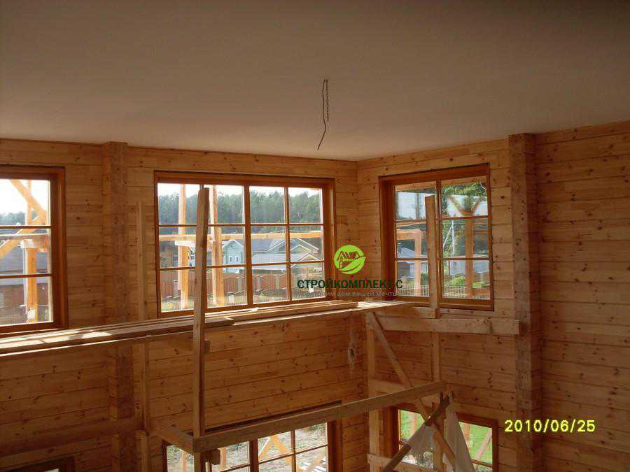 Отделка деревянного дома внутри (фото)